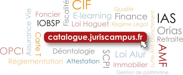 Bannière Catalogue JurisCampus